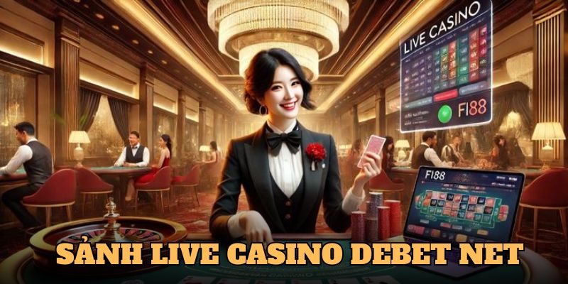 Sảnh Live Casino tại Debet Net được nhiều người chơi yêu thích